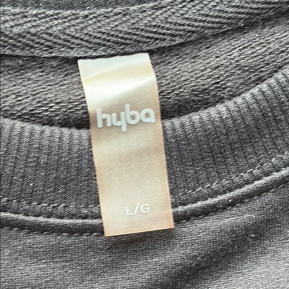 Hyba Black women’s Sweater, size large - crew neck - Picture 2 of 10